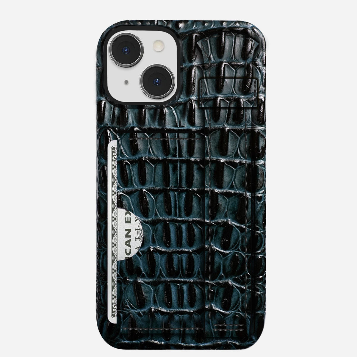 iPhone 13 Leather Case — Titan Handle Cardholder