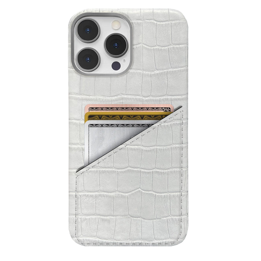 iPhone 13 Pro Leather Case — Vega Cardholder