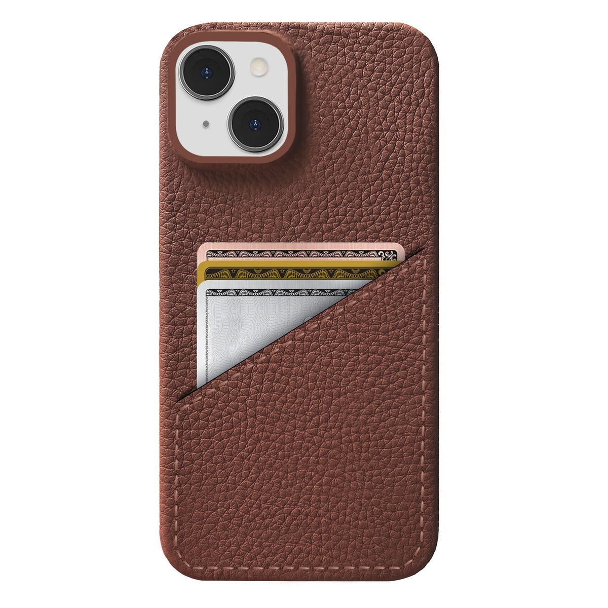 iPhone 14 Leather Case — Ashe Cardholder