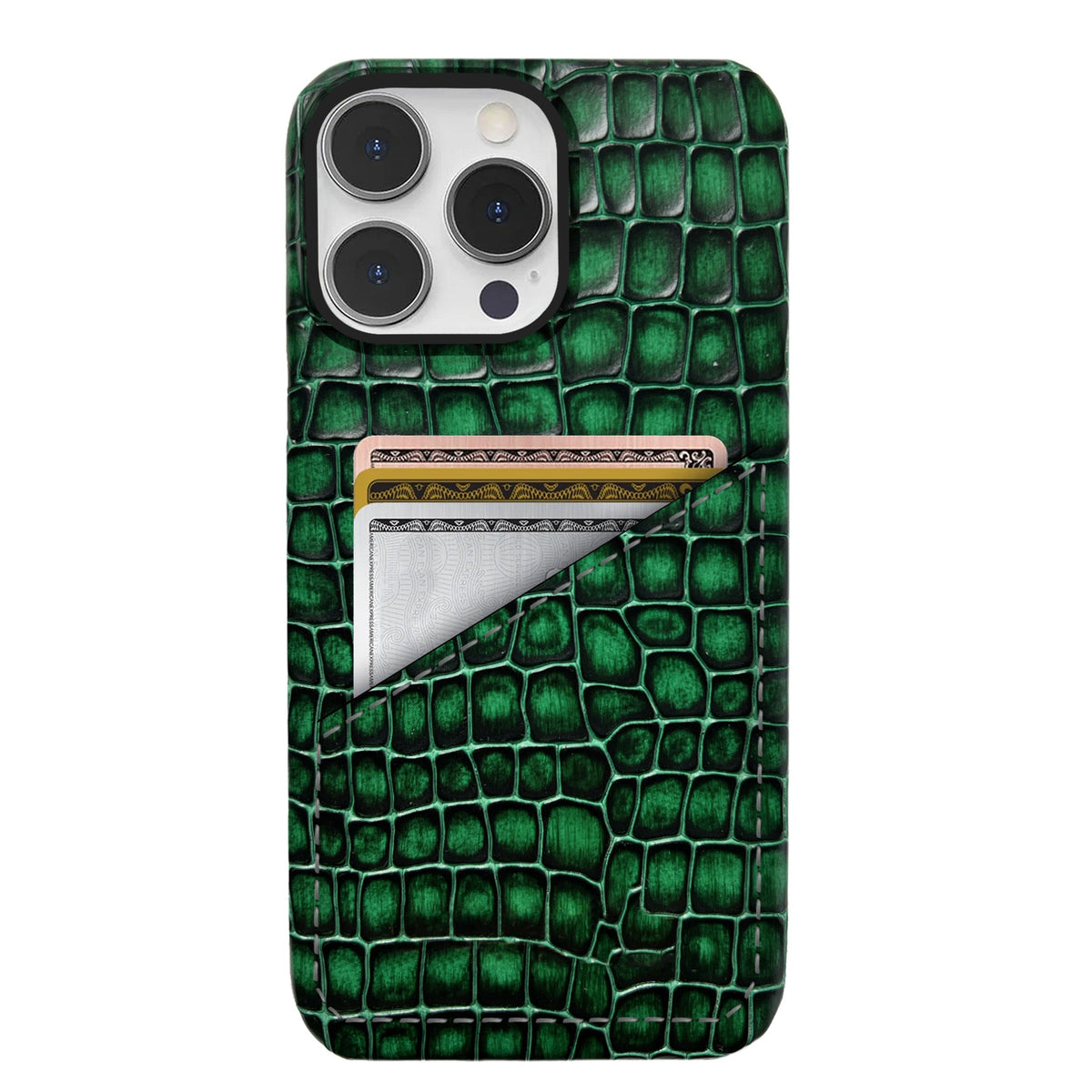 iPhone 16 Pro Leather Case — Lusso Cardholder