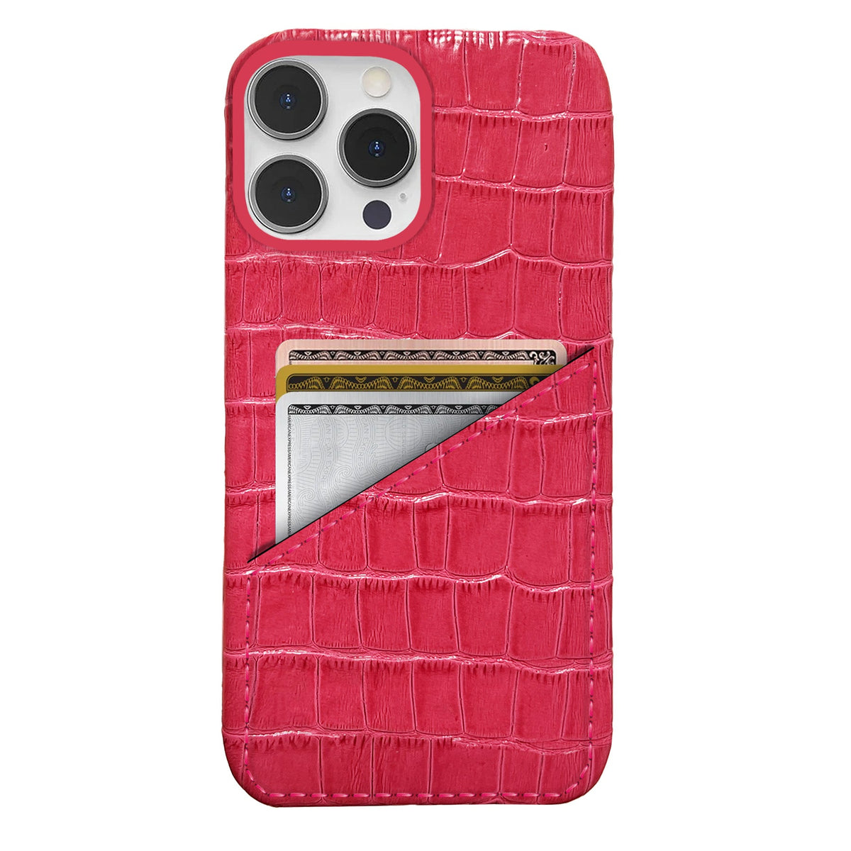 iPhone 14 Pro Leather Case — Vega Cardholder