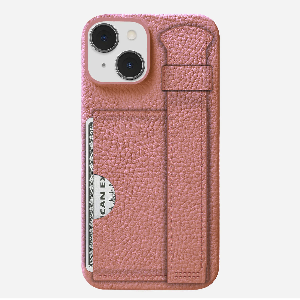 iPhone 15 Leather Case — Ashe Handle Cardholder