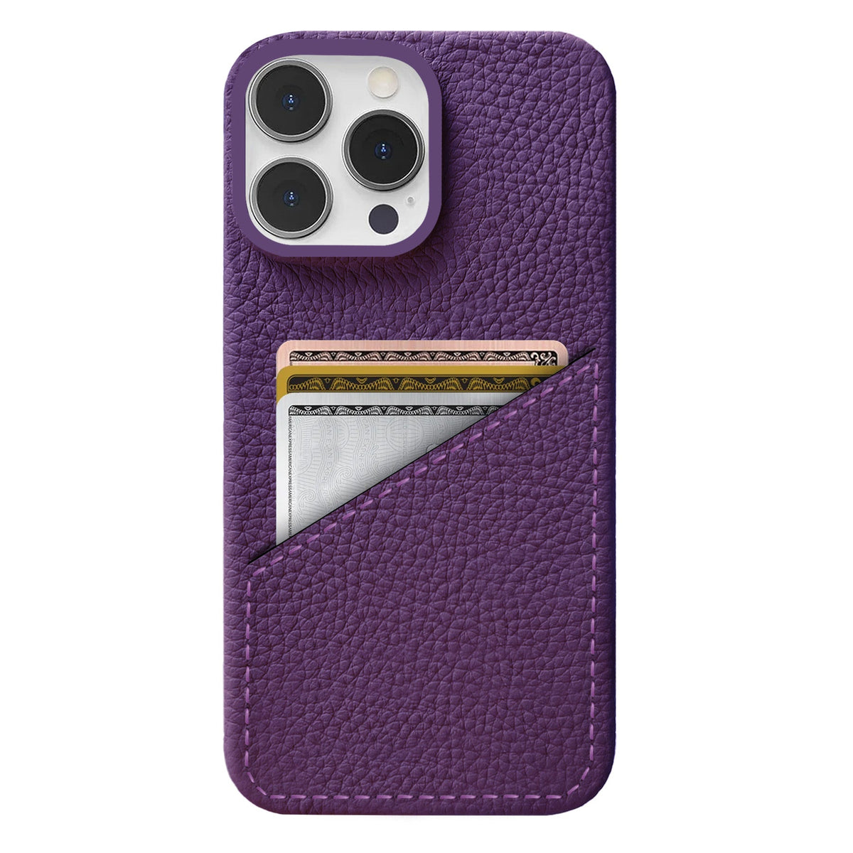 iPhone 16 Pro Leather Case — Ashe Cardholder