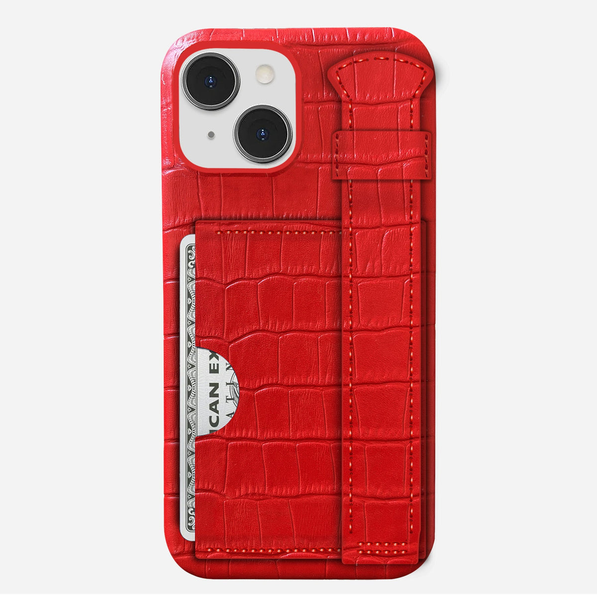 iPhone 14 Leather Case — Vega Handle Cardholder
