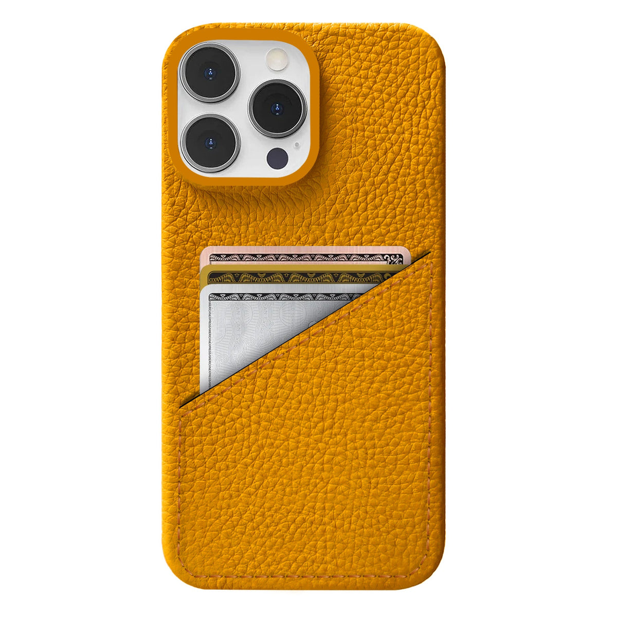 iPhone 16 Pro Leather Case — Ashe Cardholder