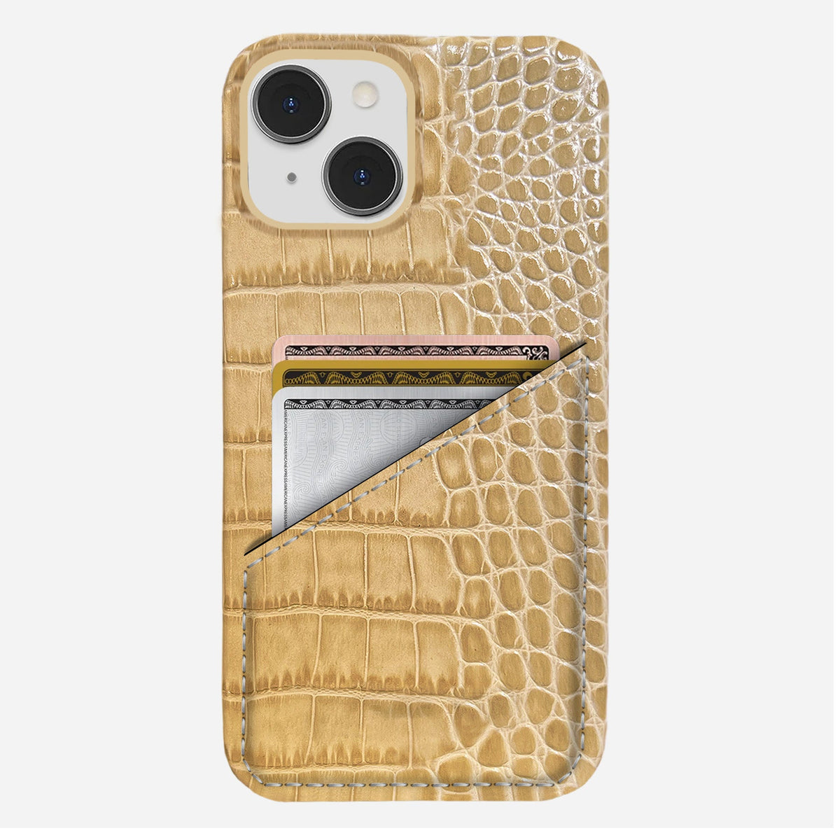 iPhone 14 Plus Leather Case — Neo Cardholder