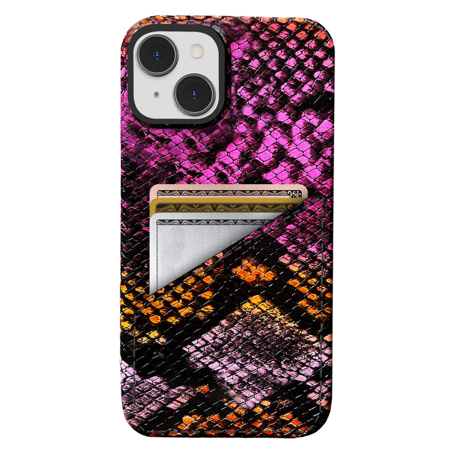 iPhone 14 Leather Case — Elise Cardholder