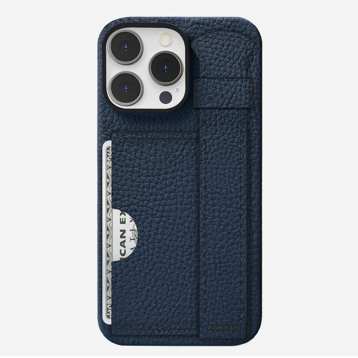 iPhone 13 Pro Leather Case — Ashe Handle Cardholder