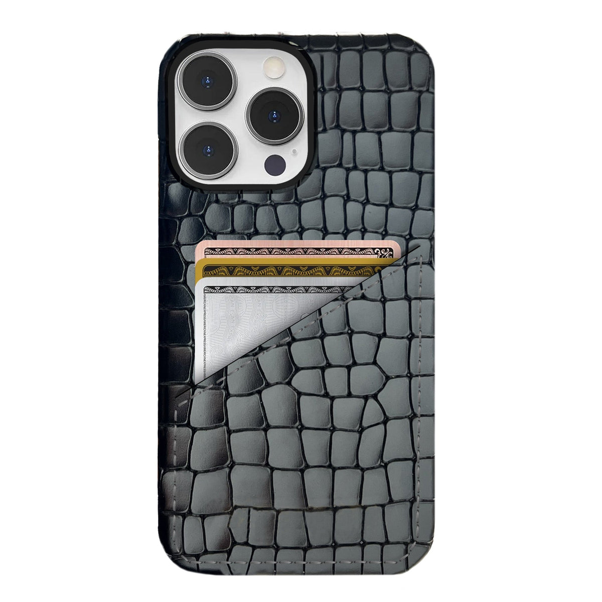 iPhone 16 Pro Leather Case — Lusso Cardholder