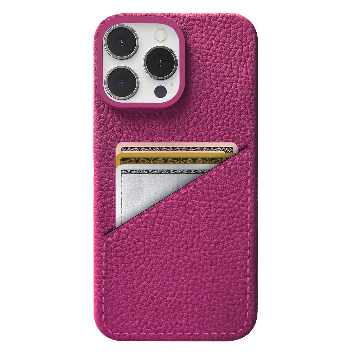 iPhone 16 Pro Leather Case — Ashe Cardholder