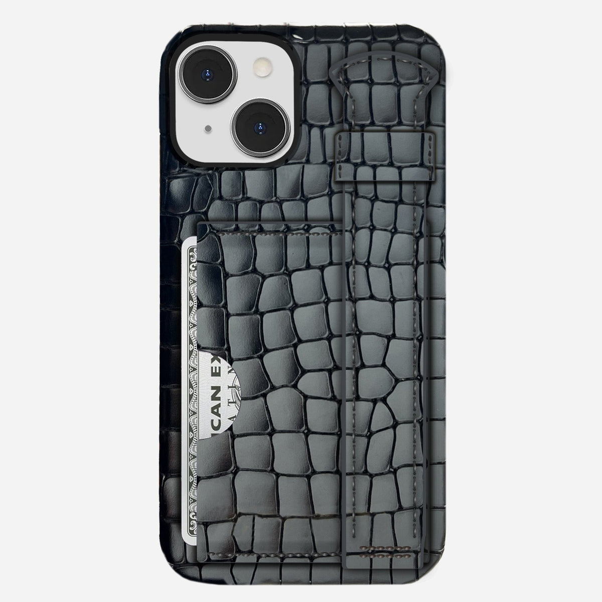 iPhone 14 Plus Leather Case — Lusso Handle Cardholder