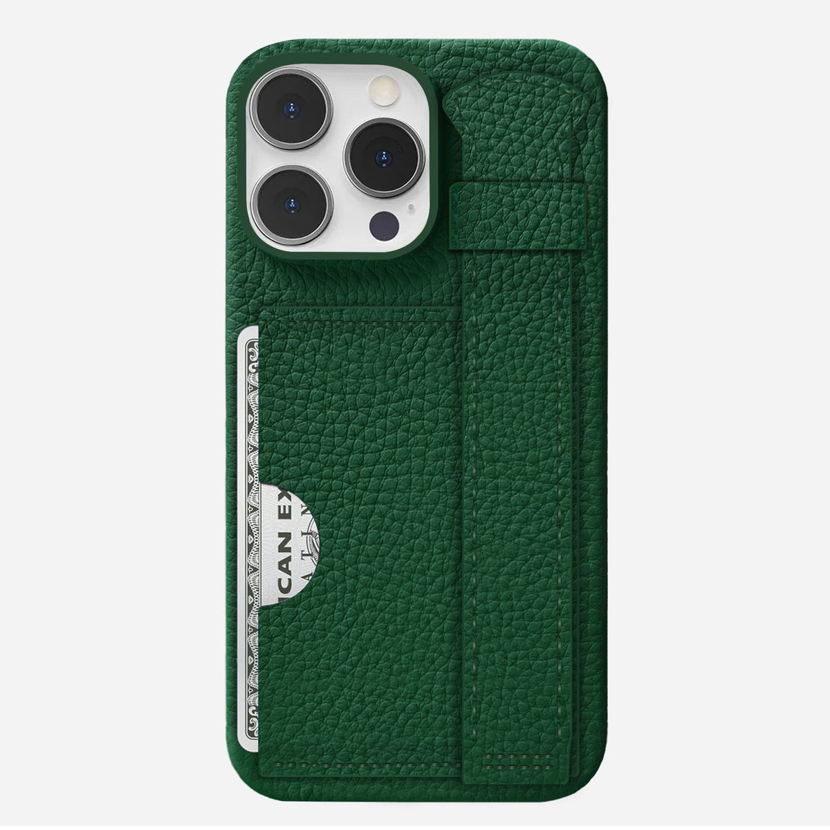 iPhone 13 Pro Leather Case — Ashe Handle Cardholder