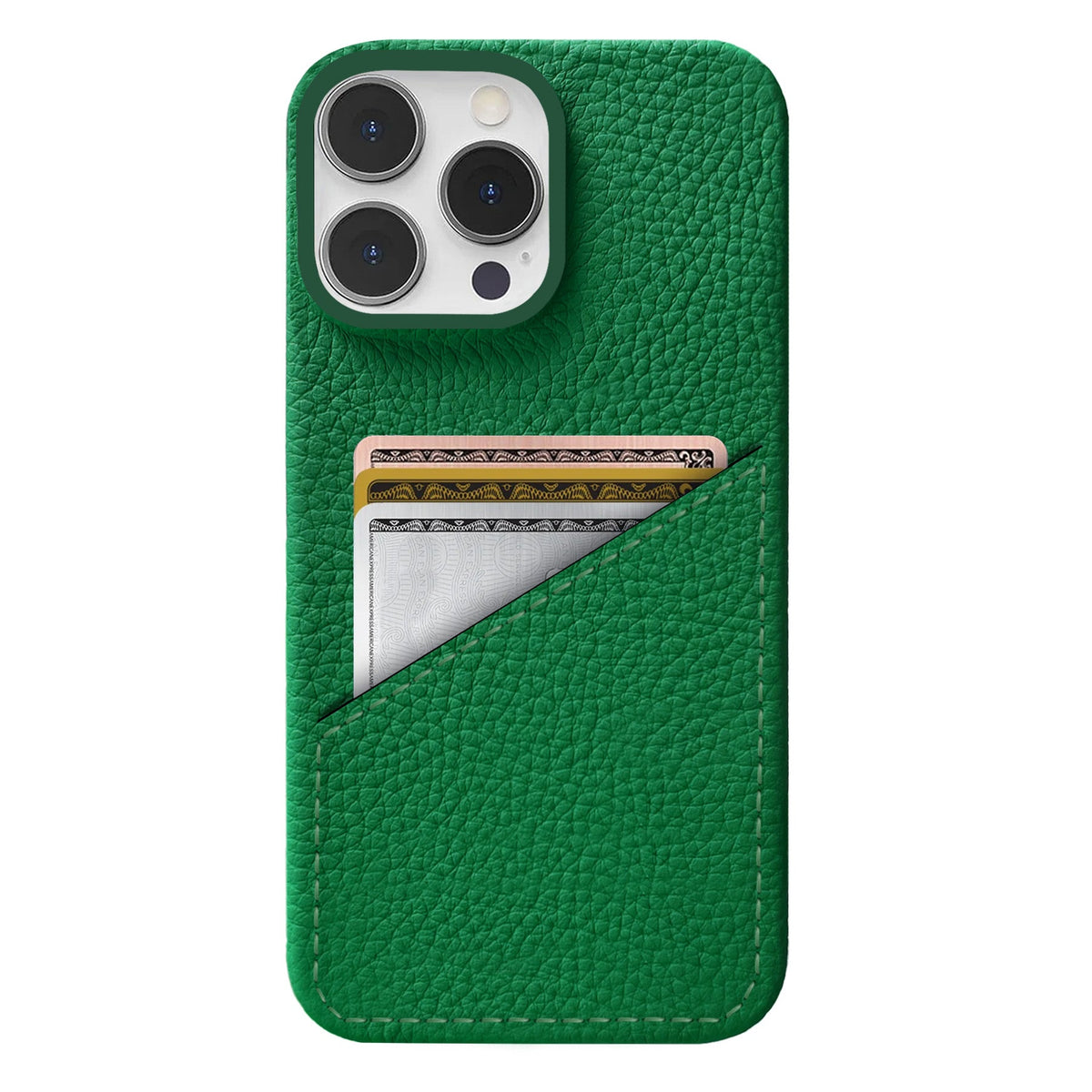 iPhone 16 Pro Leather Case — Ashe Cardholder