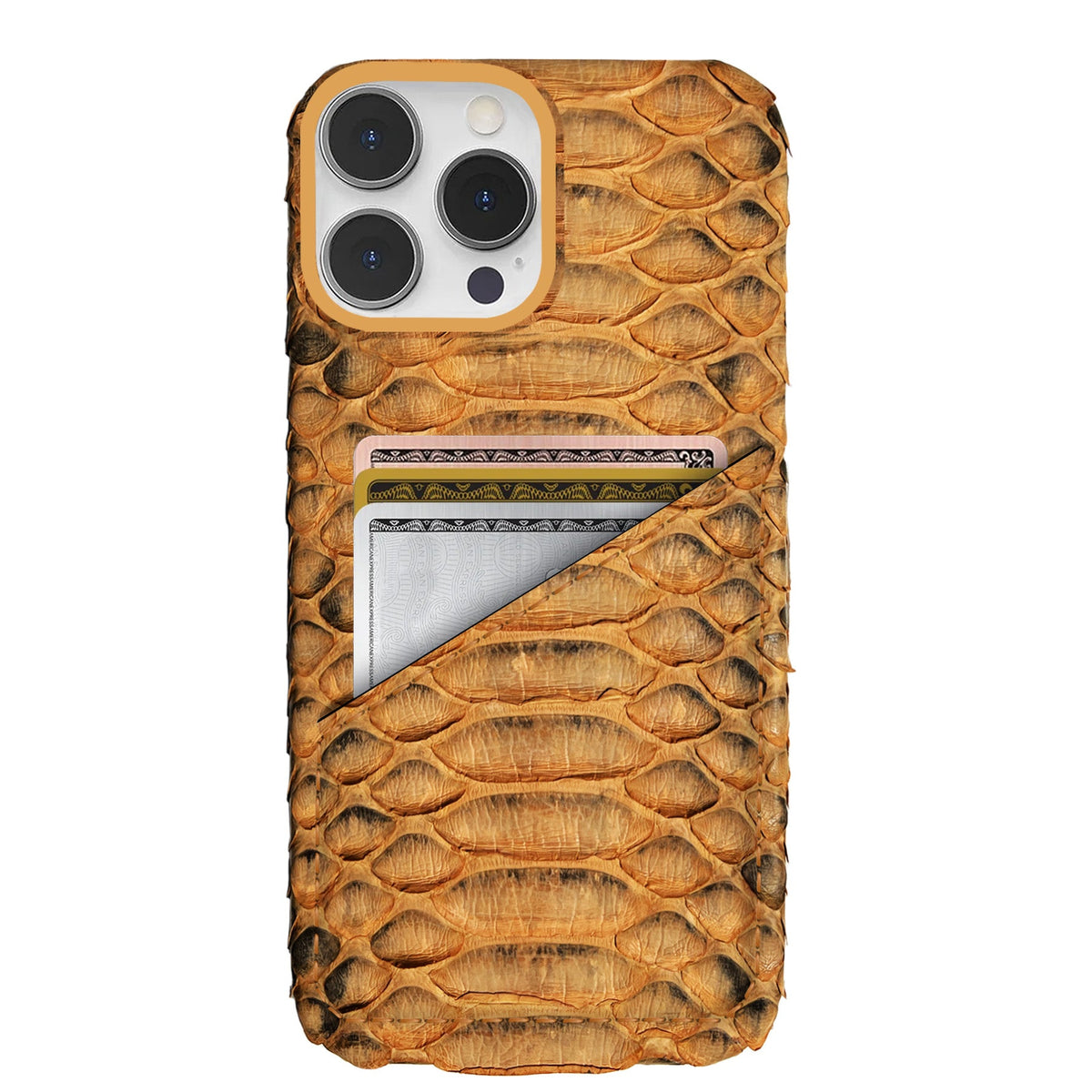 iPhone 13 Pro Max Leather Case — Piton Cardholder