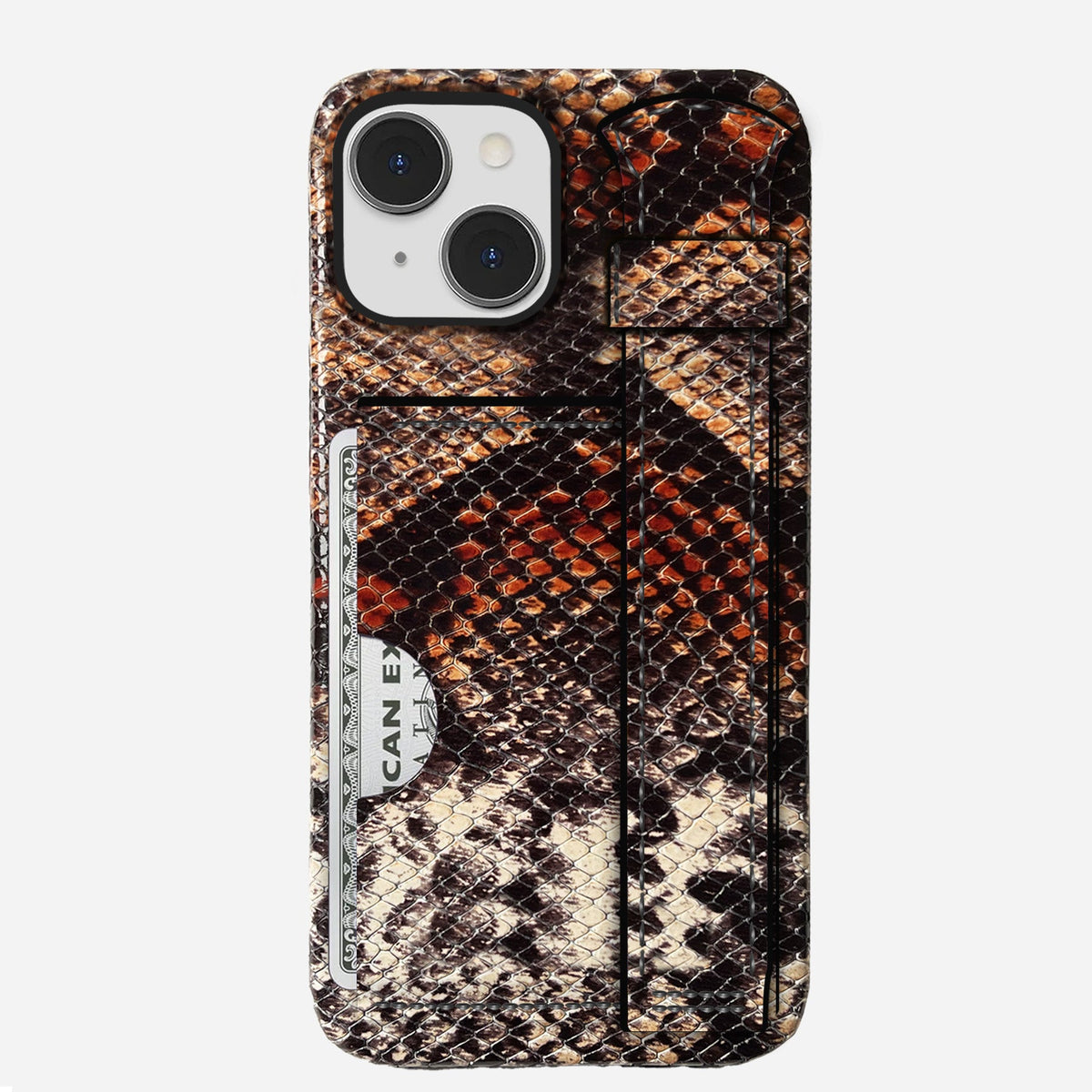 iPhone 13 Leather Case — Elise Handle Cardholder