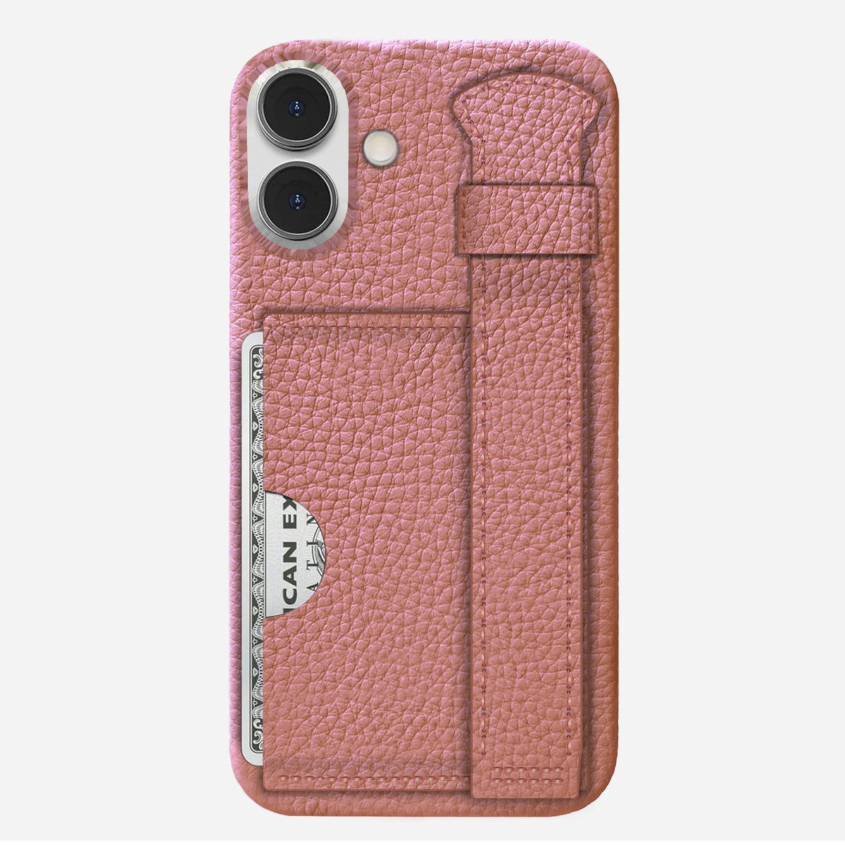 iPhone 17 Leather Case — Ashe Handle Cardholder