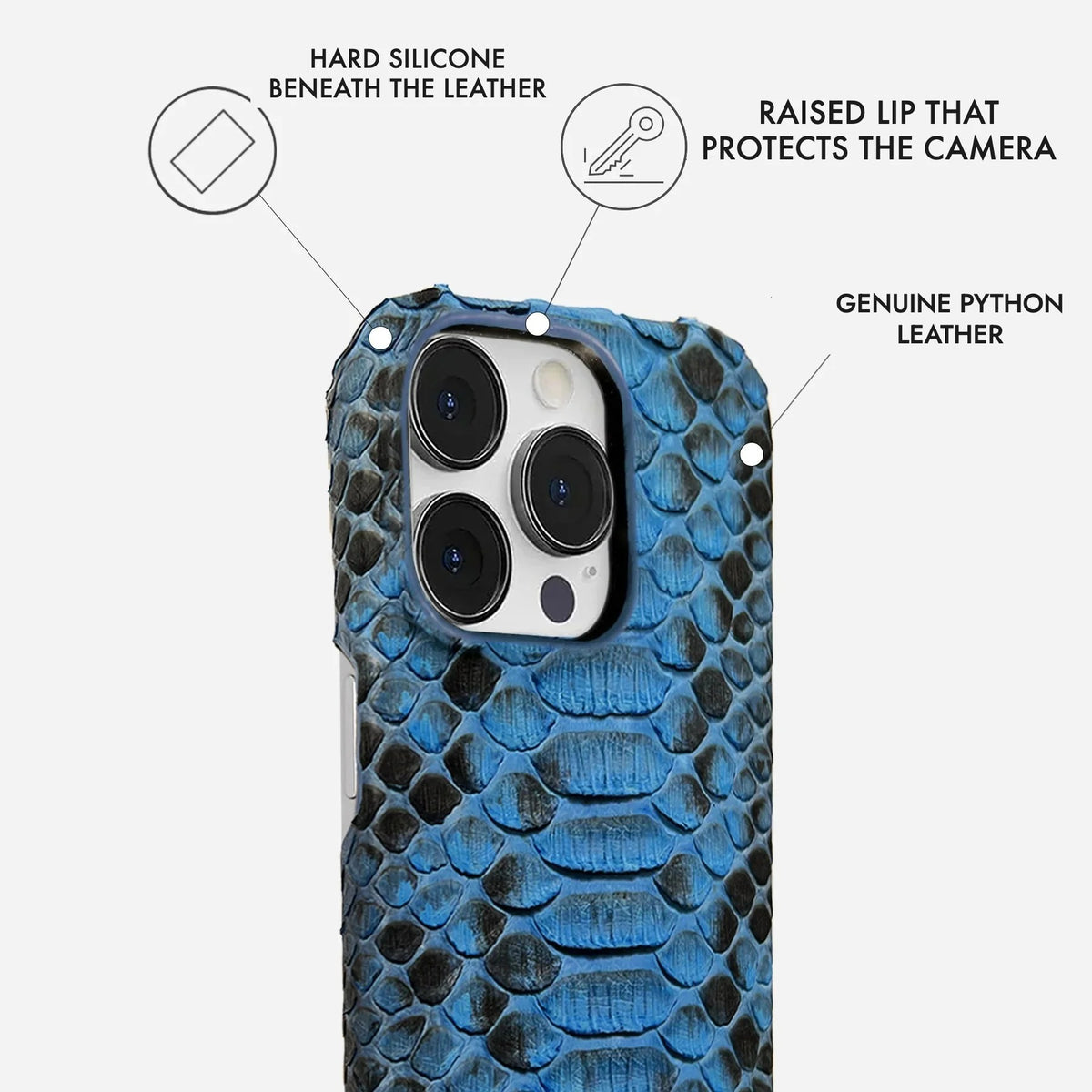 iPhone 15 Pro Max Python Leather Case — Python