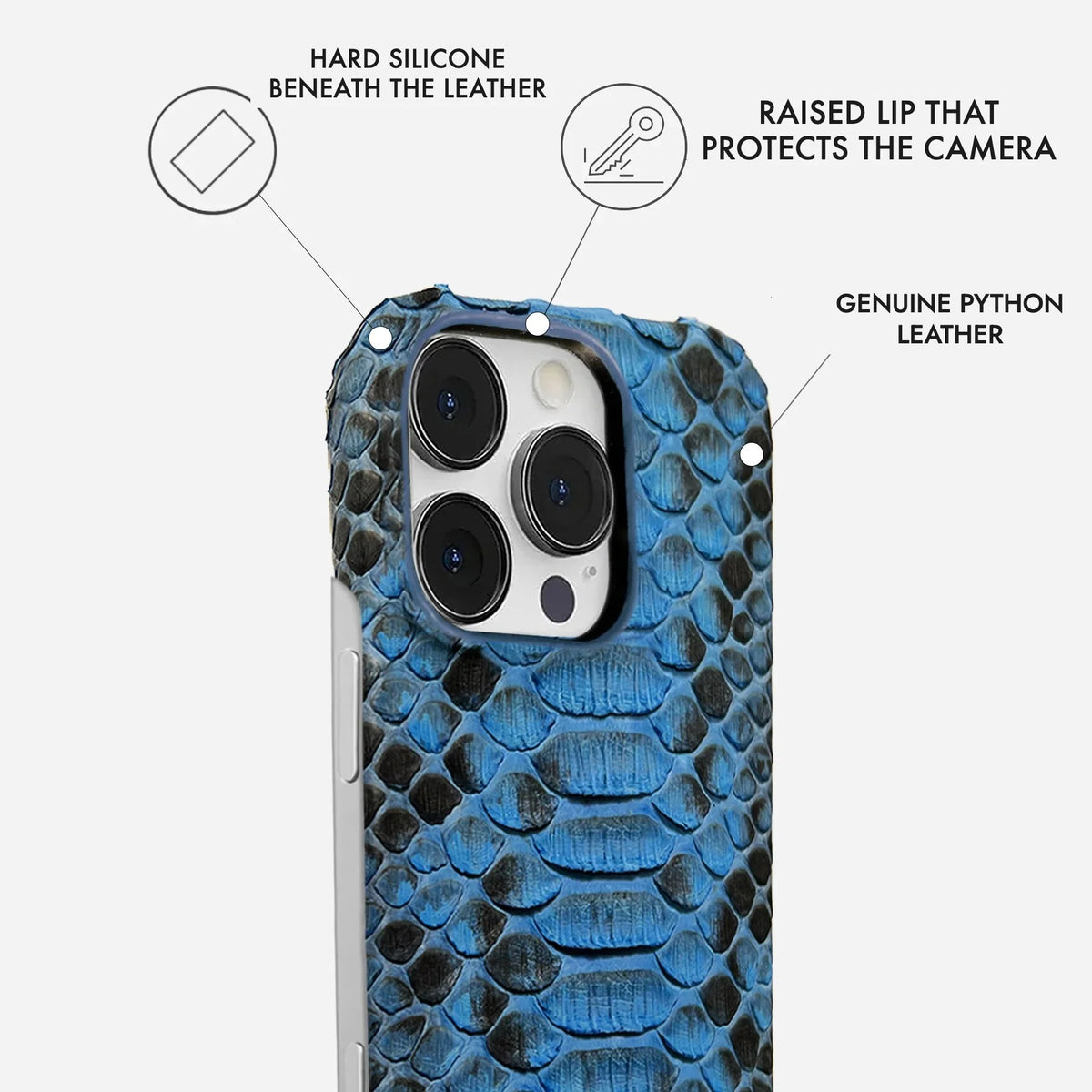 iPhone 16 Pro Max Python Leather Case — Python