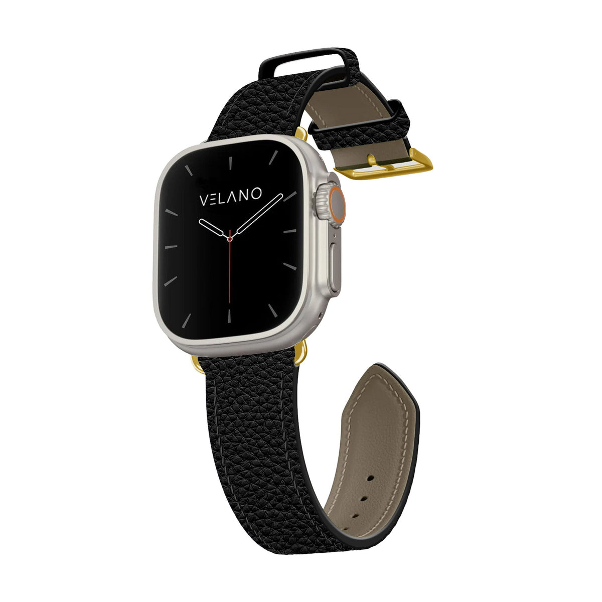 Velano Club Apple Watch strap — Ashe Black