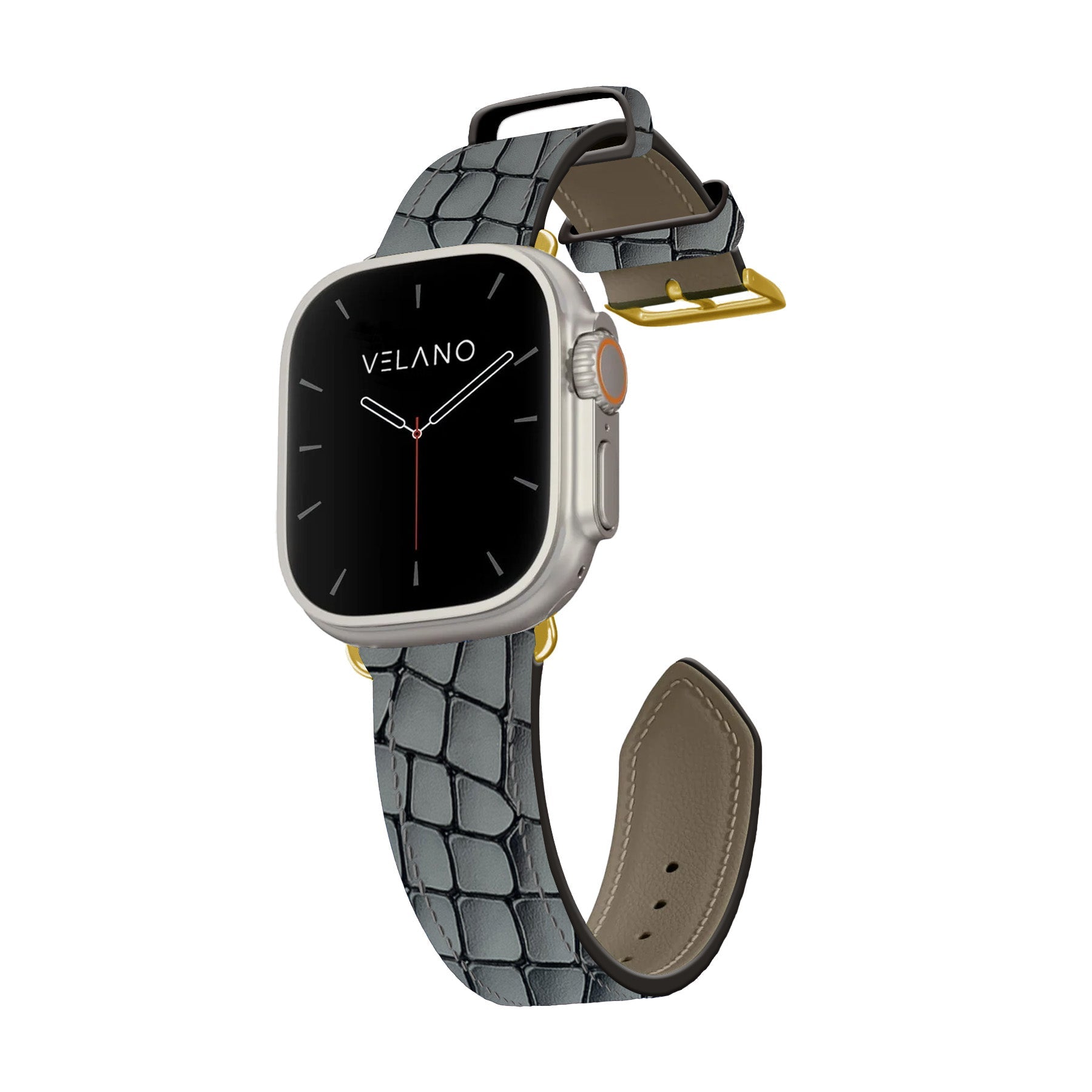 Velano Club Apple Watch strap — Lusso Black