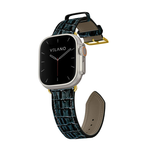 Velano Club Apple Watch strap — Titan Navy