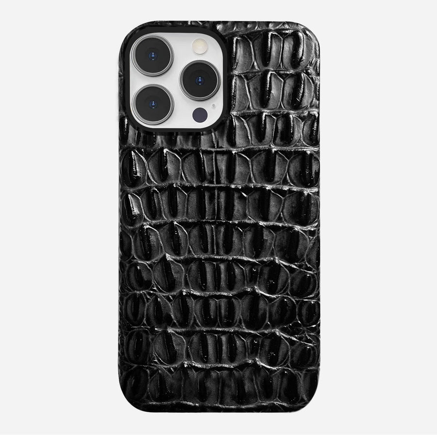 iPhone 13 Pro Max Leather Case — Titan