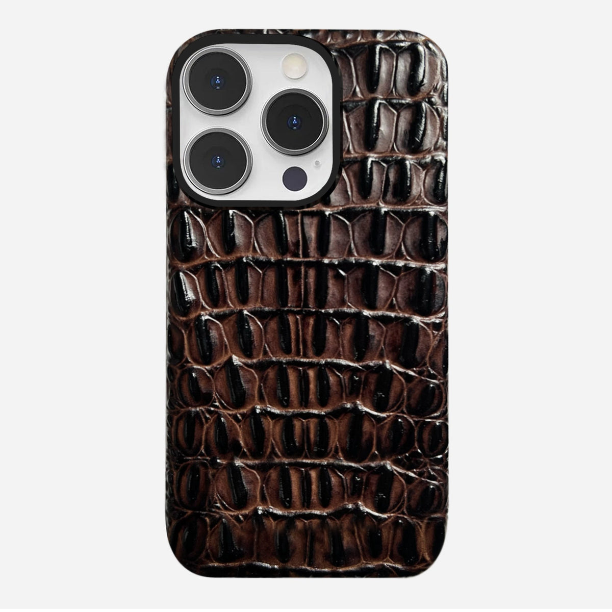 iPhone 13 Pro Leather Case — Titan