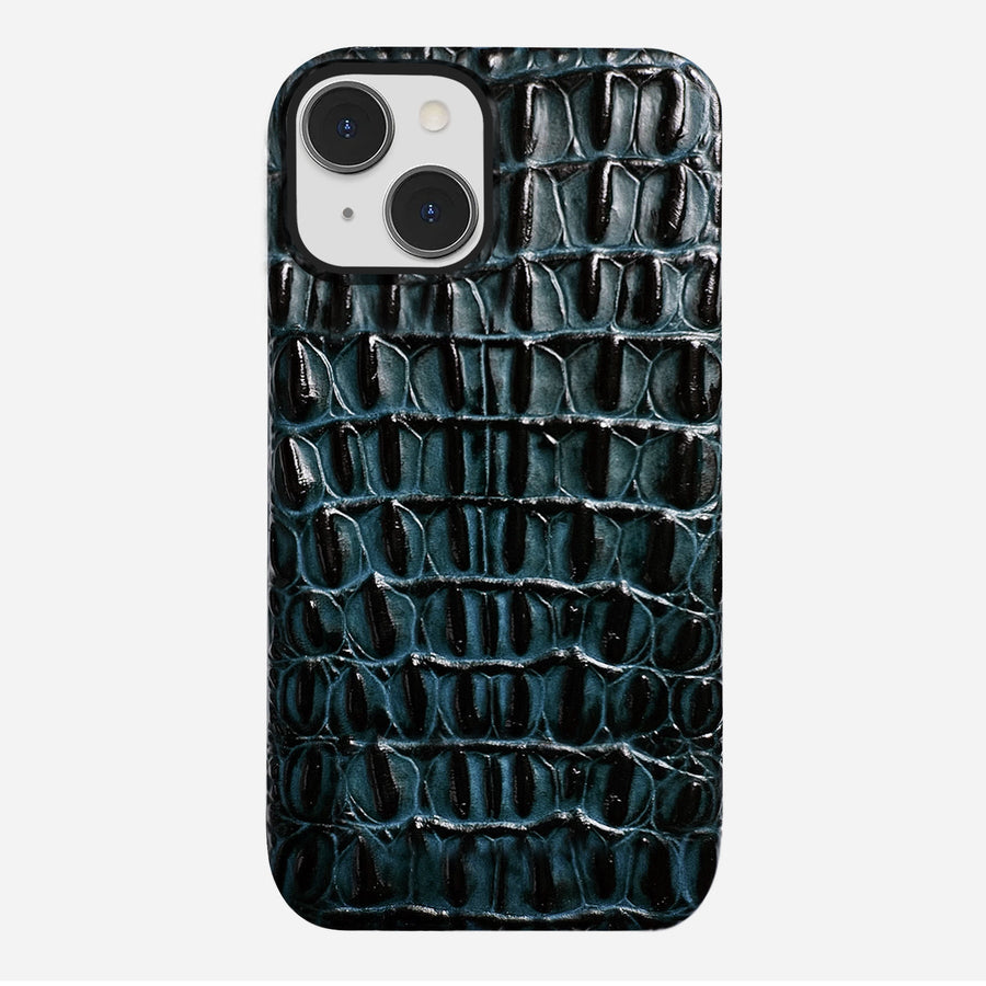 iPhone 14 Plus Leather Case — Titan